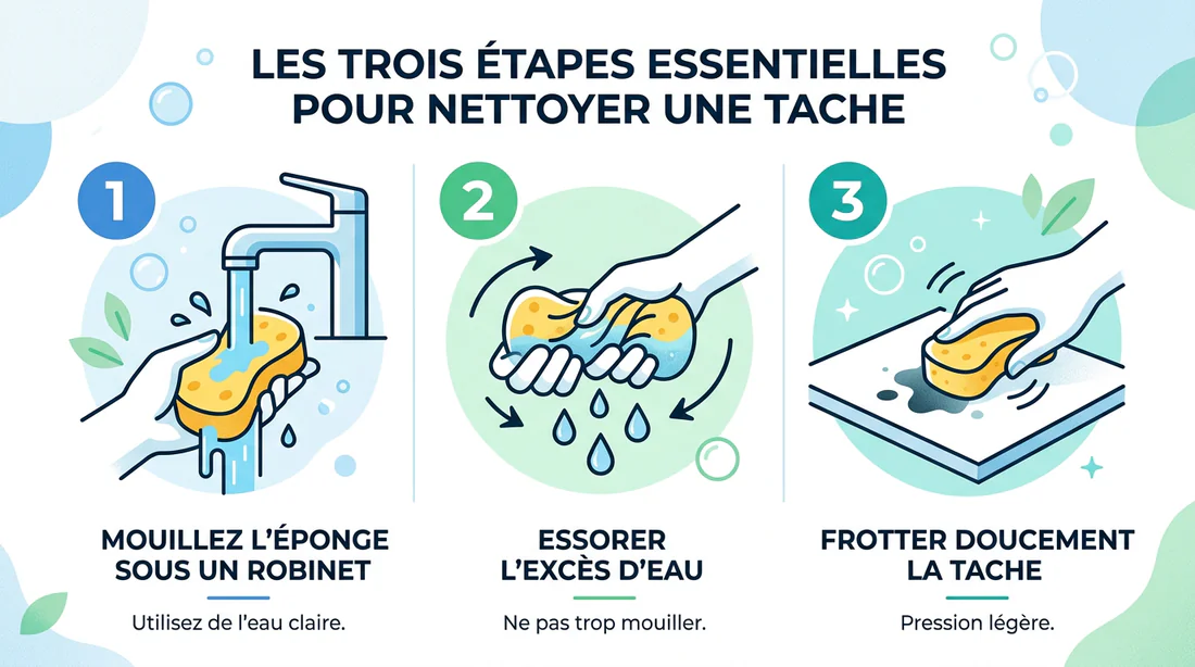 Peinture de voiture rayée par l'effet abrasif d'une éponge magique.