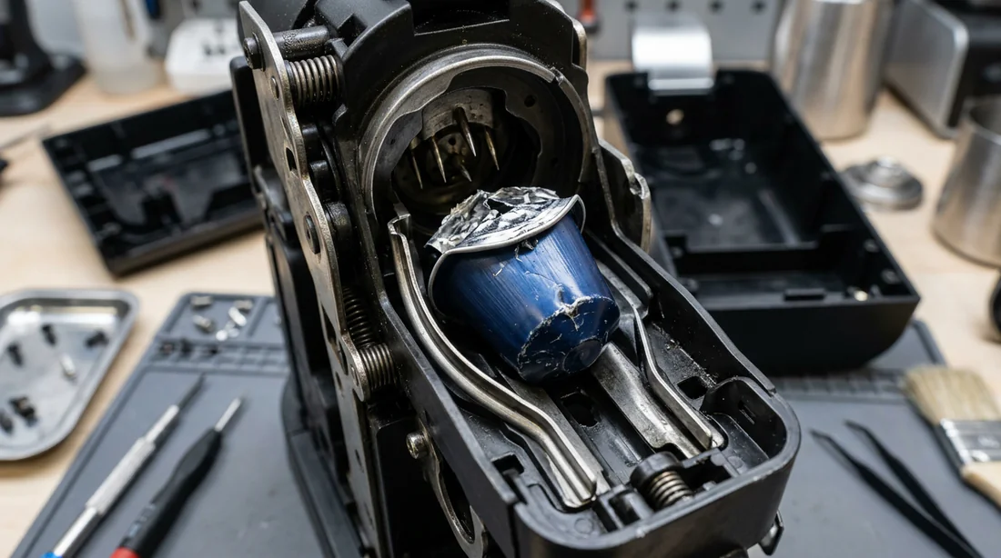 Capsule Nespresso coincée dans le compartiment
