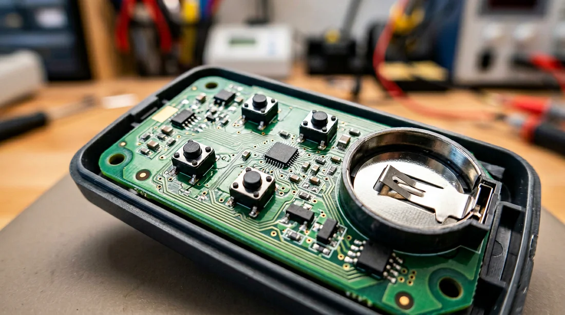 Composants internes et circuit d'une FAAC XT4