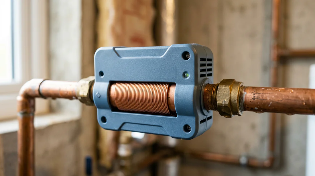 Installation adoucisseur électronique sur canalisation