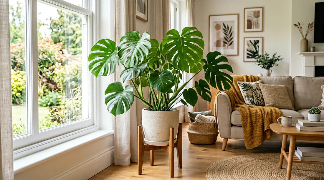 Monstera Deliciosa dans un environnement lumineux